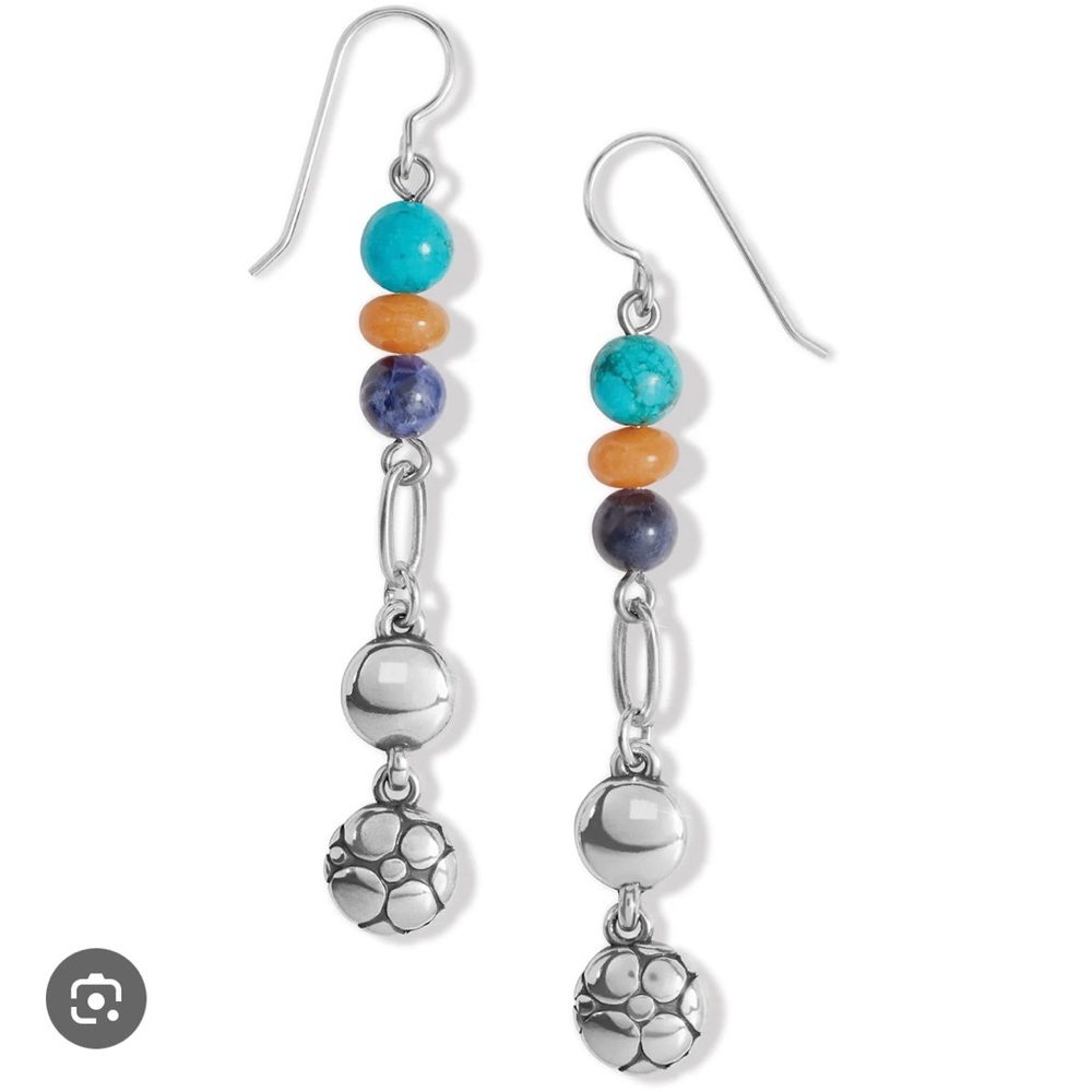 Brighton NWT Pebble Paradise French wire earrings